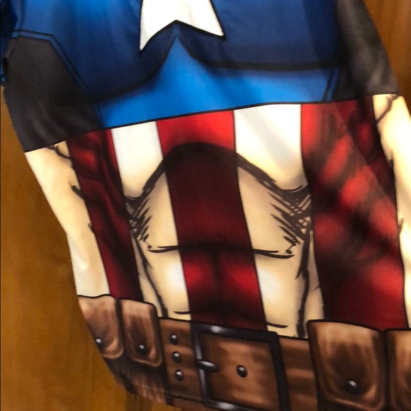 🇱🇷Awesome Captain America Shirt🇱🇷 - Picture 5 of 7